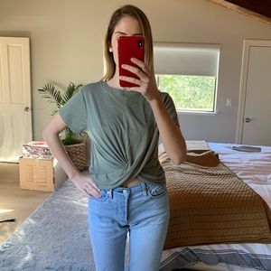 Nasty Gal cropped t-shirt